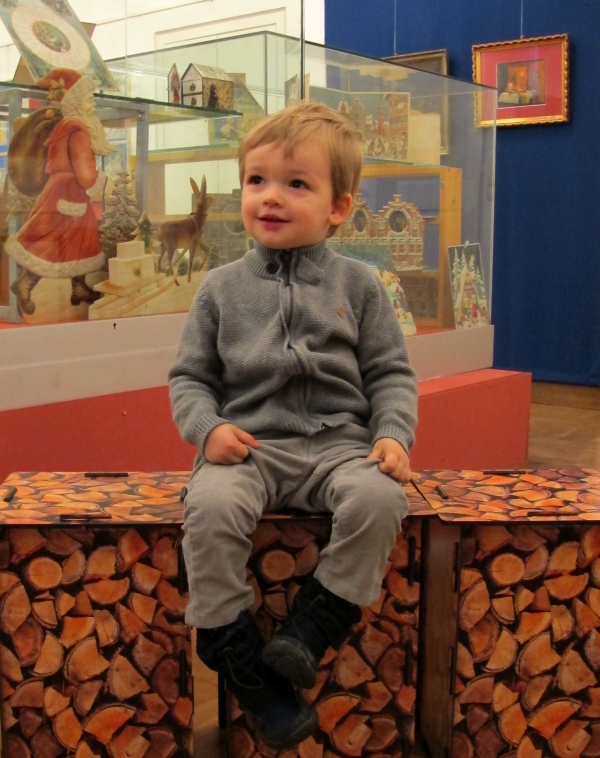 Der kleine CARL als Ausstellungsbesucher