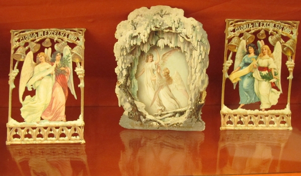 Luxuspapier-Aufsteller mit Engel-Motiven